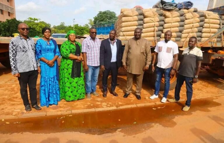 Faso Mêbo : La diaspora bobolaise des États-Unis s’engage avec un don de 10 tonnes de ciment