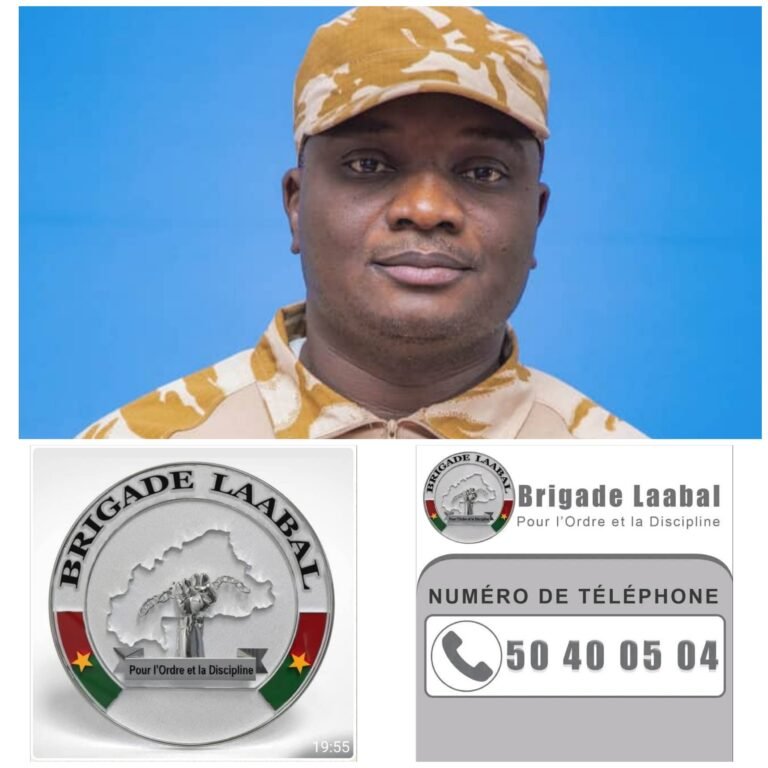 Burkina Faso : La Brigade Laabal, le pari gagnant du Capitaine Ibrahim TRAORÉ pour restaurer l’ordre civique