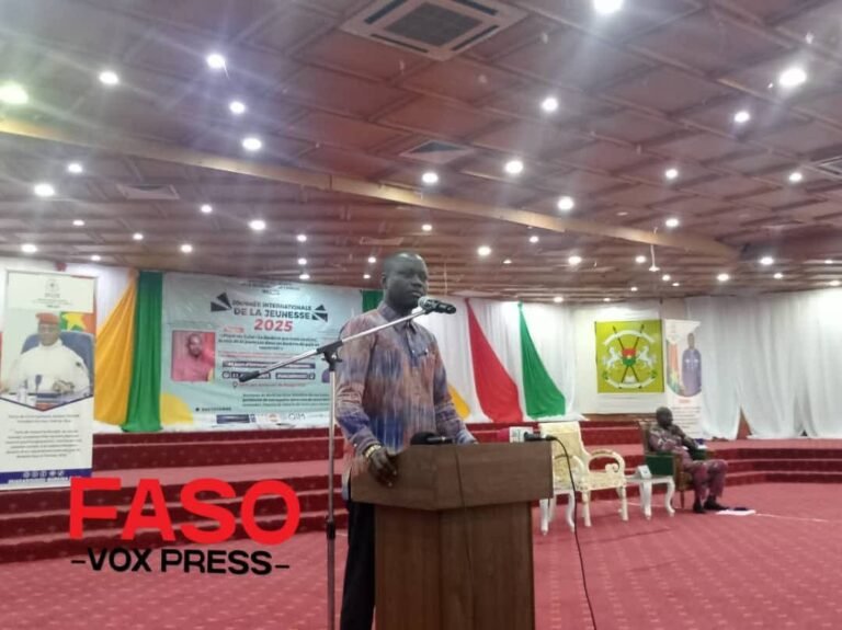 Burkina Faso : « La jeunesse doit être un instrument de l’État pour le développement de la nation », affirme le ministre des Sports, de la Jeunesse et de l’Emploi