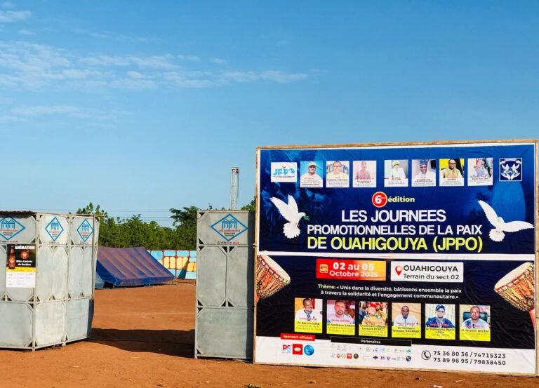 Ouahigouya/ JPPO 2025: Rendez-vous est pris du 02 au 05 octobre, Préparez-vous à célébrer la paix !