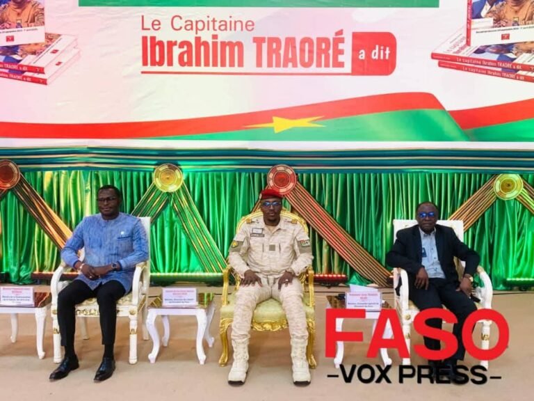 [#Burkina_Faso] Littérature : « Le Capitaine Ibrahim TRAORÉ a dit », un recueil pour la mémoire et la postérité