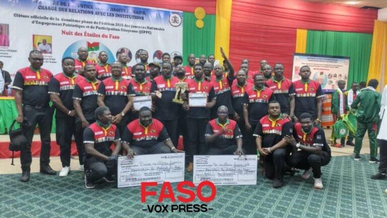 Clôture officielle des JEPPC 2025 : Les Motards du Faso sacrés lauréats du Prix du Meilleur Engagement Citoyen et du Prix de l’Intégration