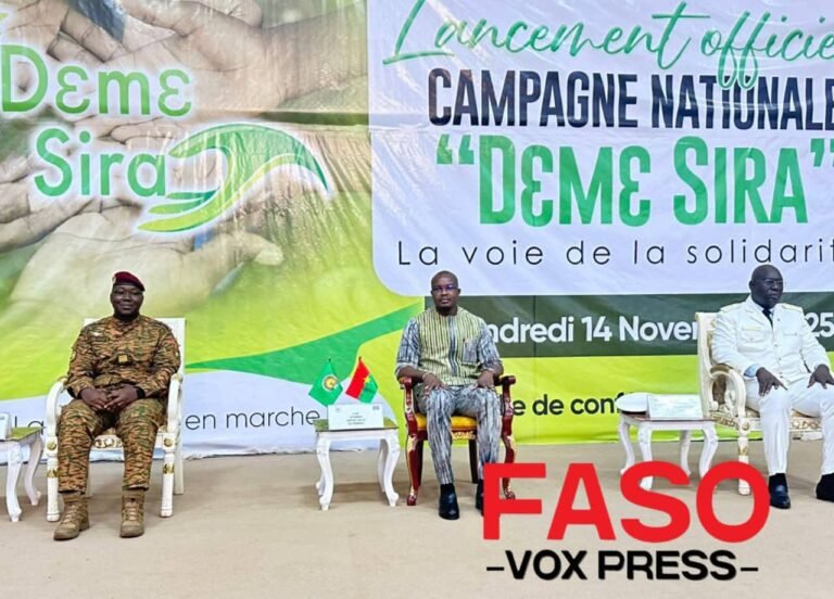 [#Burkina_Faso] Lancement officiel de la campagne nationale de solidarité