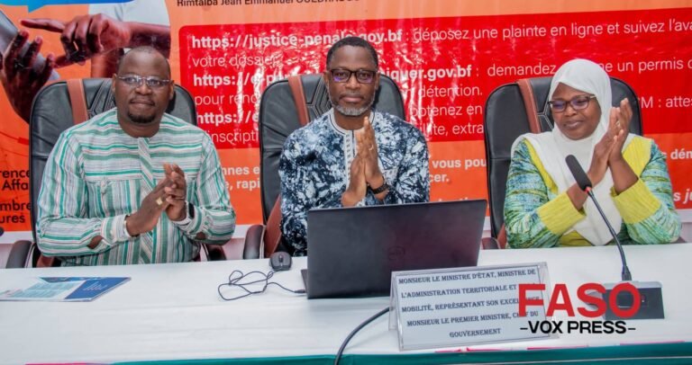 [#Burkina_Faso] Trois nouvelles plateformes numériques pour améliorer l&rsquo;accès aux services judiciaires