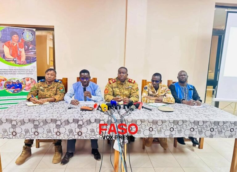 Burkina Faso/Soutien aux familles des FDS : l’ASVOVIG annonce des innovations majeures pour une solidarité agissante