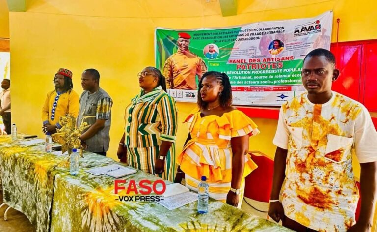 Burkina Faso: les artisans s’engagent pleinement dans la dynamique révolutionnaire