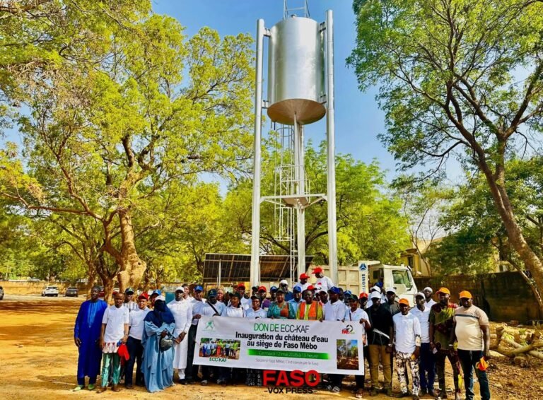 Burkina Faso/Ouagadougou : Faso Mêbo doté d’un château d’eau de plus d’une dizaine de millions de FCFA
