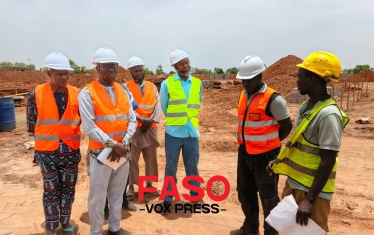 Région de Yaadga/ Gomponsom : le chantier du lycée professionnel agricole progresse sous le regard citoyen