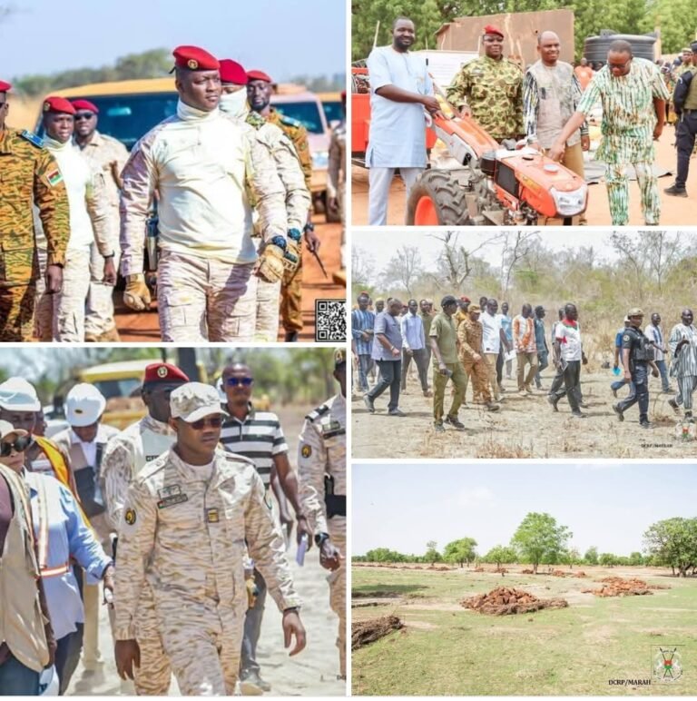 [#Burkina_Faso] Zones reconquises : le Capitaine Ibrahim TRAORÉ fait de l’agriculture, un moteur de la renaissance économique