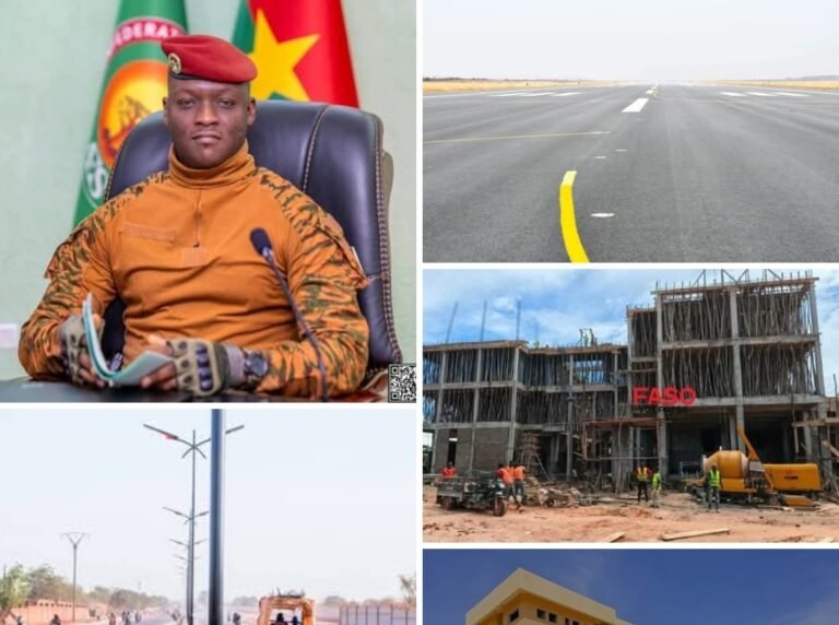 [#Burkina_Faso] Modernisation des infrastructures : la vision du camarade Capitaine Ibrahim TRAORÉ façonne le Faso de demain