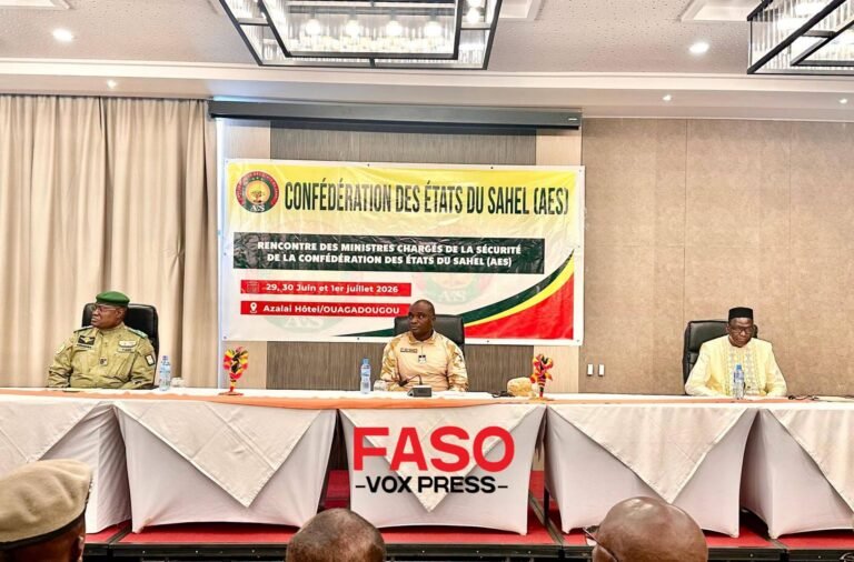 [#Burkina_Faso] AES les ministres valident à Ouagadougou les bases d’une coopération sécuritaire renforcée