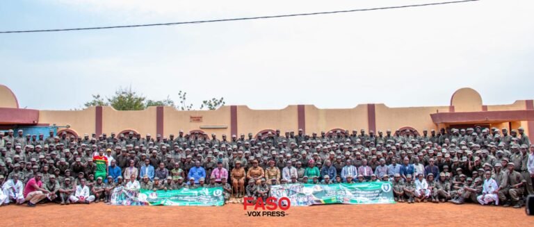 Burkina Faso/ Immersion patriotique : plus de 400 Étalons immergés s&rsquo;engagent à défendre dignement les couleurs nationales
