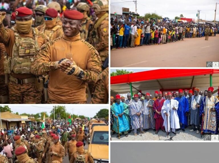 [#Burkina_Faso] Souveraineté nationale : Les déplacements du Camarade Capitaine Ibrahim TRAORE, une démonstration de soutien populaire à la RPP