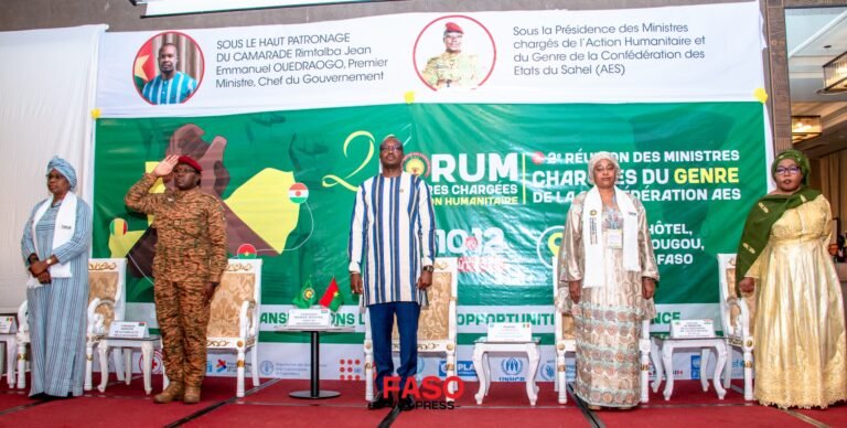 Burkina Faso: À Ouagadougou, l’AES trace les contours d’une action humanitaire et d’une politique de genre au service d’une souveraineté assumée