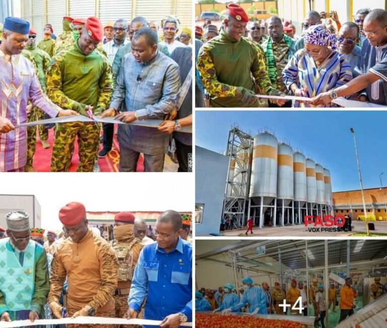 [#Burkina_Faso] De la matière première au produit fini : le pari industriel réussi du Camarade Capitaine Ibrahim TRAORÉ