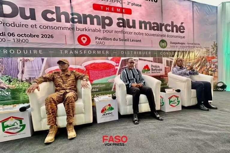 Panel de haut niveau – 3e édition des JEPPC, 2e phase : produire et consommer burkinabè pour renforcer la souveraineté économique au cœur des échanges