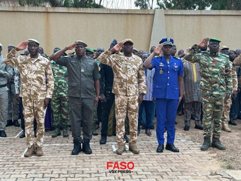 Montée des couleurs au Ministère de la Sécurité : produire, transformer et consommer Burkinabè, symbole de souveraineté